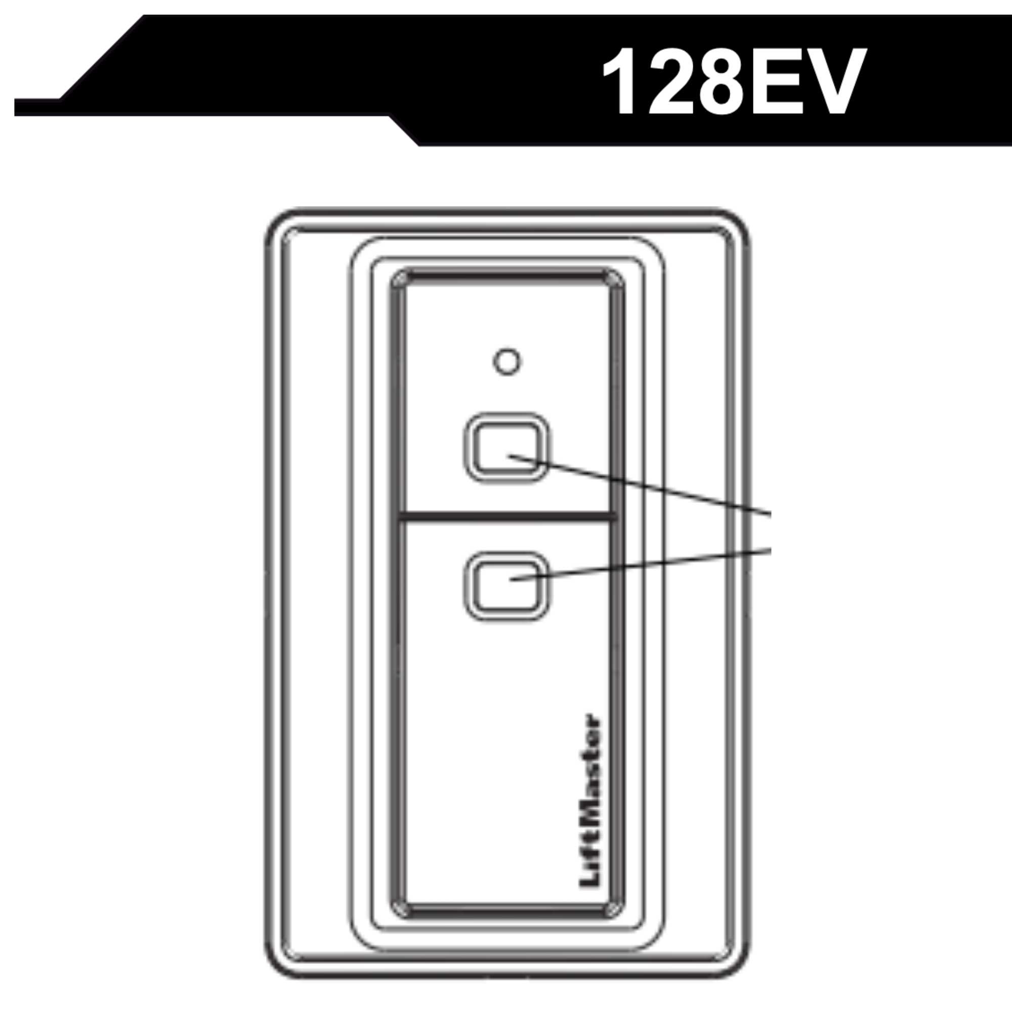 Manual 128EV tråløs veggbryter 2 kanal